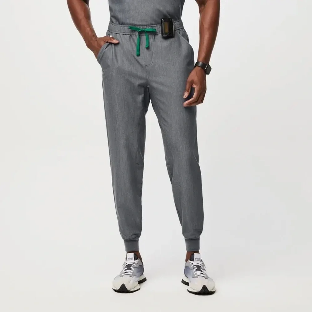 FIGS Men’s Gray Tansen Jogger Scrub Pants Size M